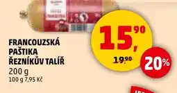 Penny Market Francouzská paštika řezníkův talíř nabídka