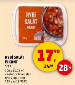 Penny Market Rybí salát pikant nabídka