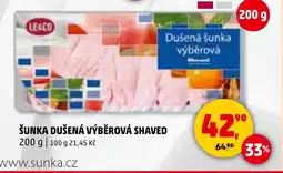 Penny Market Šunka dušená výběrová shaved nabídka