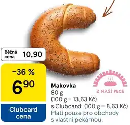 Tesco Makovka nabídka
