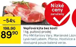 Tesco Vepřová kýta bez kosti nabídka