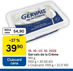Tesco Gervais de la Crème nabídka