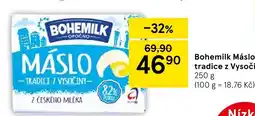 Tesco Bohemilk Máslo tradice z Vysočiny nabídka