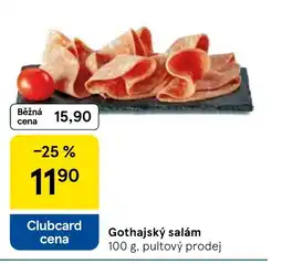 Tesco Gothajský salám nabídka