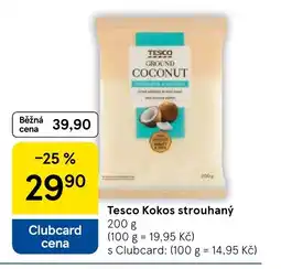 Tesco Tesco Kokos strouhaný nabídka
