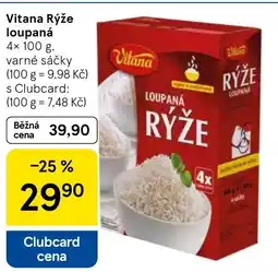 Tesco Vitana Rýže loupaná nabídka