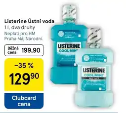 Tesco Listerine Ústní voda nabídka