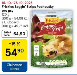Tesco Friskies Beggin' Strips Pochoutky pro psy nabídka