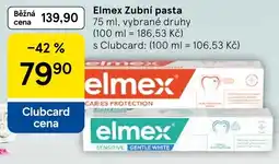 Tesco Elmex Zubní pasta nabídka