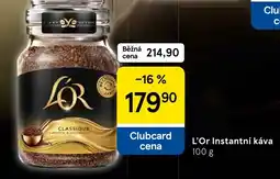 Tesco L'Or Instantní káva nabídka