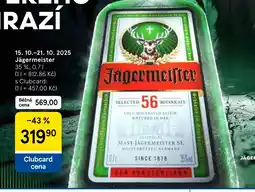 Tesco Jägermeister nabídka