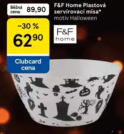 Tesco F&F Home Plastová servírovací mísa nabídka