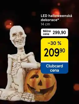 Tesco LED halloweenská dekorace nabídka