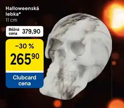 Tesco Halloweenská lebka nabídka
