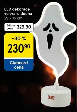 Tesco LED dekorace ve tvaru ducha nabídka