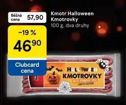 Tesco Kmotr Halloween Kmotrovky nabídka