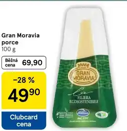 Tesco Gran Moravia porce nabídka
