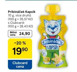 Tesco Pribináček Kapsík nabídka