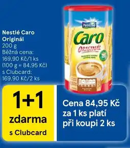 Tesco Nestlé Caro Originál nabídka