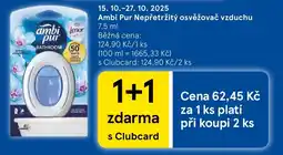 Tesco Ambi Pur Nepřetržitý osvěžovač vzduchu nabídka