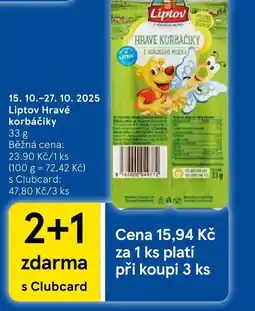 Tesco Liptov Hravé korbáčiky nabídka