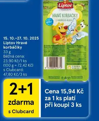 Tesco Liptov Hravé korbáčiky nabídka