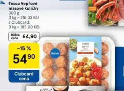 Tesco Tesco Vepřové masové kuličky nabídka