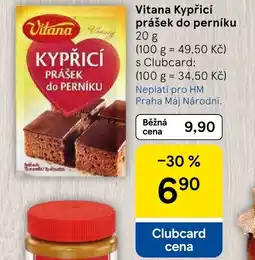 Tesco Vitana Kypřicí prášek do perníku nabídka