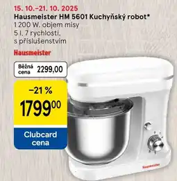 Tesco Hausmeister HM 5601 Kuchyňský robot nabídka