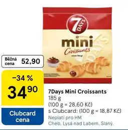 Tesco 7Days Mini Croissants nabídka
