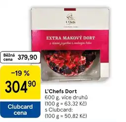 Tesco L'Chefs Dort nabídka