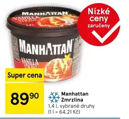 Tesco Manhattan Zmrzlina nabídka