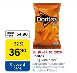 Tesco Doritos nabídka