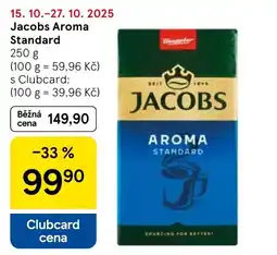 Tesco JACOBS Aroma Standard nabídka