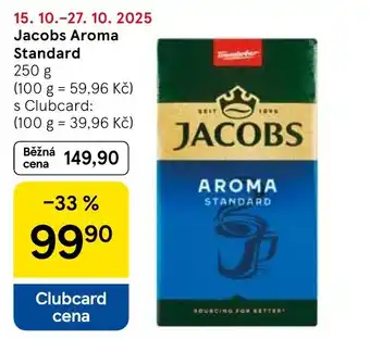 Tesco JACOBS Aroma Standard nabídka