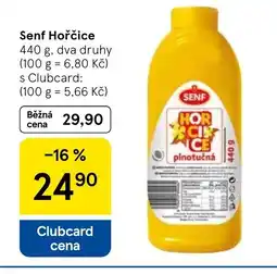 Tesco Senf Hořčice nabídka