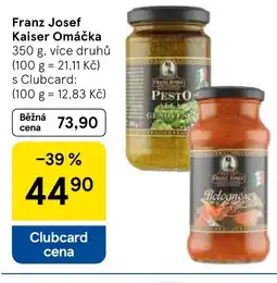 Tesco Franz Josef Kaiser Omáčka nabídka