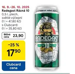 Tesco Radegast Rázná 10 nabídka