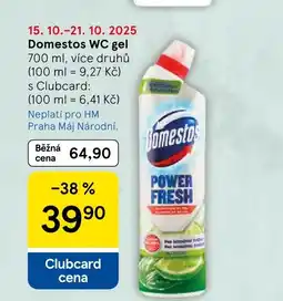 Tesco Domestos WC gel nabídka