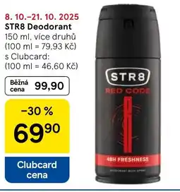 Tesco STR8 Deodorant nabídka