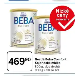 Tesco Nestlé Beba Comfort Kojenecké mléko nabídka