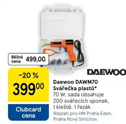 Tesco DAEWOO DAWM70 Svářečka plastů nabídka
