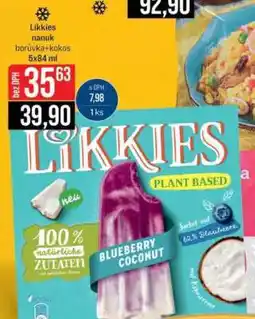 Jip Likkies nanuk borůvka+kokos 5x84 ml nabídka
