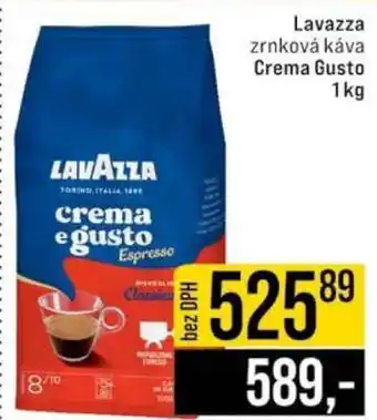 Jip Lavazza zrnková káva Crema Gusto 1 kg nabídka