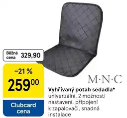Tesco Vyhřívaný potah sedadla nabídka