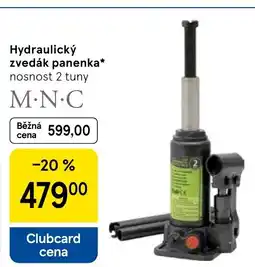 Tesco Hydraulický zvedák panenka nabídka