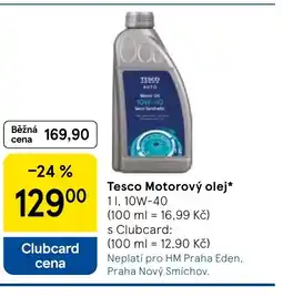 Tesco Tesco Motorový olej nabídka