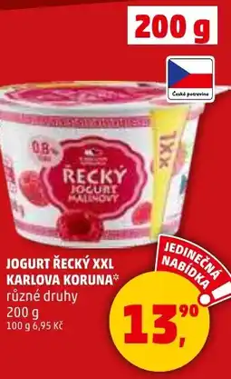 Penny Market Jogurt řecký XXL Karlova koruna nabídka