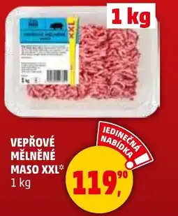 Penny Market Vepřové mělněné maso XXL nabídka