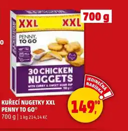 Penny Market Kuřecí nugetky XXL Penny to go nabídka